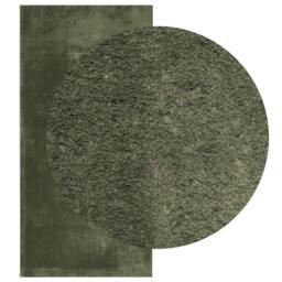 Berkfield Home Rug HUARTE Short Pile Soft & Washable Forest Green 100x200 cm - Size: Medium - thumbnail 1