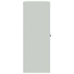 Berkfield Home File Cabinet Light Grey 90x40x105 cm Steel - Size: 90 x 40 x 105 cm - thumbnail 5