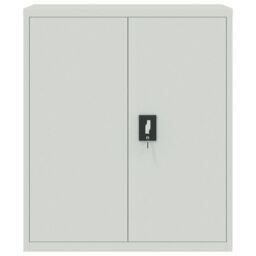 Berkfield Home File Cabinet Light Grey 90x40x105 cm Steel - Size: 90 x 40 x 105 cm - thumbnail 3