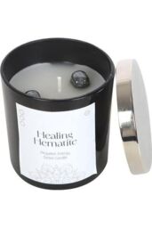 KDMD Healing Hematite Detox Candle in Black - thumbnail 3