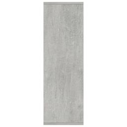 Berkfield Home Book Cabinet/Sideboard Concrete Grey 50x25x80 cm Engineered Wood - Size: 50 x 25 x 80 cm - thumbnail 5