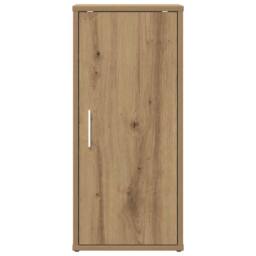 Berkfield Home Shoe Cabinet Artisan Oak 32x35x70 cm Engineered Wood in Brown - Size: 32 x 35 x 70 cm - thumbnail 4