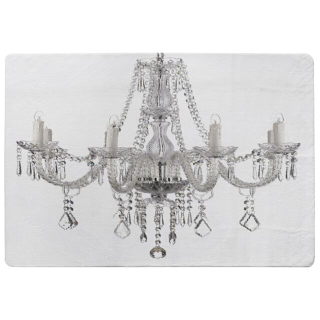 Benjamin Tate Design Chandelier Designer Rug in Natural - Size: Large - image 1