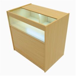 Monstershop Hyperion LED Shop Counter Set K900, B900, TB60 & LM60 - Maple in Beige - thumbnail 7