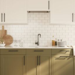 Berkfield Home Cabinet Handles 10 pcs Black 160 mm Stainless Steel - thumbnail 4