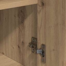 Berkfield Home Sideboard Artisan oak 60 x 31 x 70 cm Engineered wood in Brown - thumbnail 9
