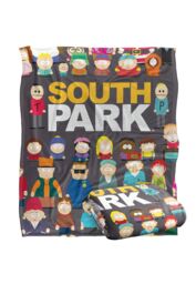 South Park Full Cast Silky Touch Super Soft Throw Blanket 152 X 127 cm in White - thumbnail 2