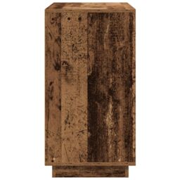 Berkfield Home Sideboard Old Wood 80x34x75 cm Engineered Wood in Brown - Size: 80 x 34 x 75 cm - thumbnail 7