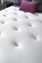 Aspire 1000 Tufted Pocket+ Mattress in White - Size: Small Single - thumbnail 3