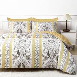 Grace Brushed Double Duvet Cover Supersoft with Zipper Closure in Beige - Size: Single - thumbnail 2