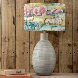 Voyage Maison Epona Table Lamp With Buttermere Eva Lampshade in Blue - thumbnail 2