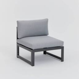 Home Detail Faro Modular Garden Set With Fire Pit Table in Grey - thumbnail 3