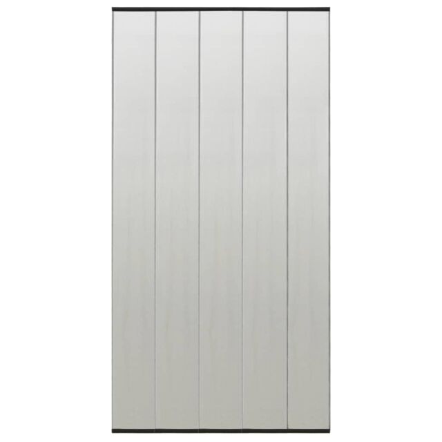 Berkfield Home Insect Door Screen with Mesh Curtain Black 100x220 cm Polyester - image 1