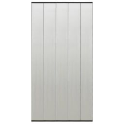 Berkfield Home Insect Door Screen with Mesh Curtain Black 100x220 cm Polyester