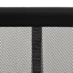 Berkfield Home Insect Door Screen with Mesh Curtain Black 100x220 cm Polyester - thumbnail 3