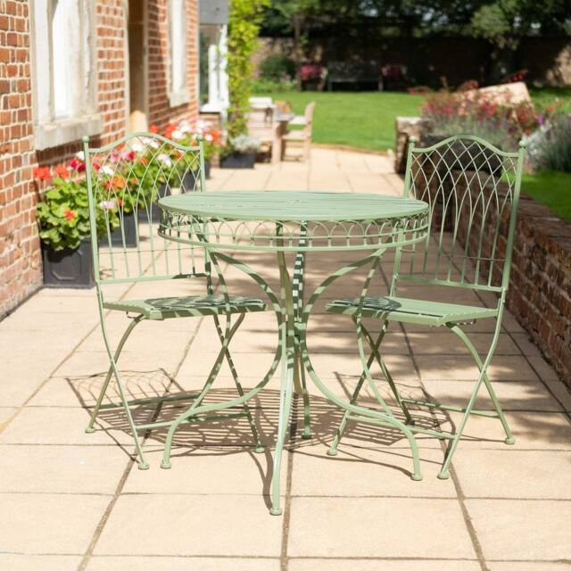 Ascalon Design Ltd Hampton Bistro Set 3pc - Soft Green - image 1