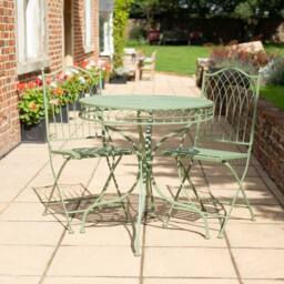 Ascalon Design Ltd Hampton Bistro Set 3pc - Soft Green