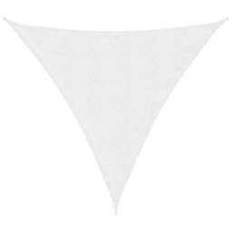Berkfield Home Sunshade Sail Oxford Fabric Triangular 6x6x6 m White