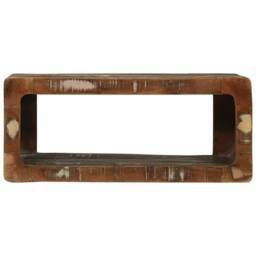 Berkfield Home TV Cabinet Multicolour 60x30x25 cm Solid Wood Reclaimed in Brown - Size: 60 x 30 x 25 cm - thumbnail 3