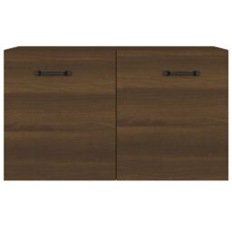 Berkfield Home Wall Cabinet Brown Oak 60x36.5x35 cm Engineered Wood - thumbnail 3