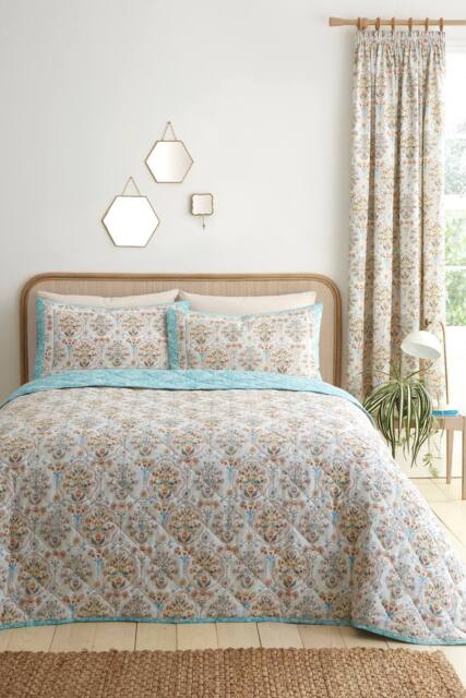 Dreams & Drapes 'Edena Decorative Floral' Quilted Bedspread in Natural - image 1