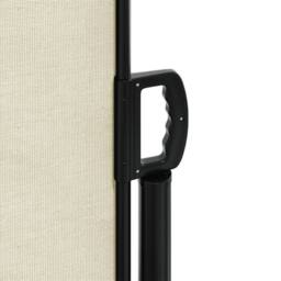 Berkfield Home Retractable Side Awning Cream 120x1000 cm - thumbnail 8