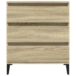 Berkfield Home Sideboard Sonoma Oak 60x35x70 cm Engineered Wood in Brown - Size: 60 x 35 x 70 cm - thumbnail 5