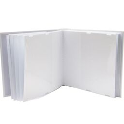 Happy Homewares Lovely Golden 50th Wedding Anniversary Photo Album with Double Heart Decoration in Gold - thumbnail 5