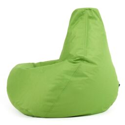 icon Kids High Back Bean Bag Red Indoor Outdoor Childrens Bean Bags in Light Green - thumbnail 5