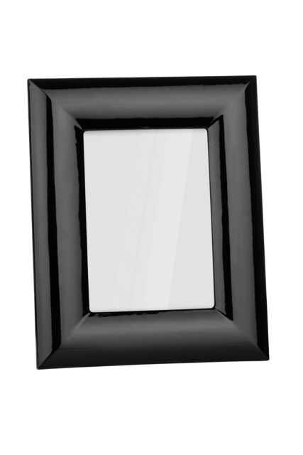 Orsina 5x7 Photo Frame With High Gloss PU Coating, Contemporary Frame With Sleek Finish & Durable Construction in Black - image 1
