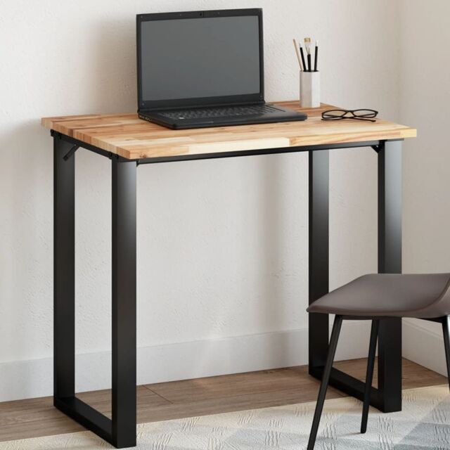 Berkfield Home Table Top Rectangular 80x60x2 cm Solid Wood Acacia in Brown - Size: 80 x 60 x 2 cm - image 1