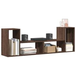Berkfield Home TV Cabinets 2 pcs Brown Oak 75x30x50 cm Engineered Wood - Size: 75 x 30 x 50 cm - thumbnail 5