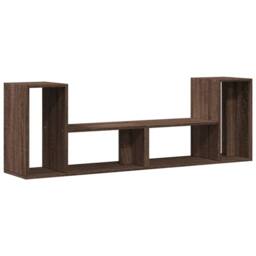 Berkfield Home TV Cabinets 2 pcs Brown Oak 75x30x50 cm Engineered Wood - Size: 75 x 30 x 50 cm - thumbnail 1
