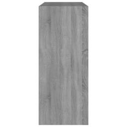 Berkfield Home Book Cabinet/Room Divider Grey Sonoma 80x30x72 cm - Size: 80 x 30 x 72 cm - thumbnail 4