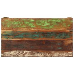 Berkfield Home Coffee Table 100x55x40 cm Solid Reclaimed Wood in Brown - Size: 100 x 55 x 40 cm - thumbnail 4