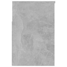 Berkfield Home Shoe Bench Concrete Grey 60x30x45 cm Engineered Wood - Size: 60 x 30 x 45 cm - thumbnail 6