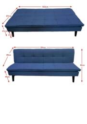 DS Living The Fermo 2 Seater Sofa Bed in Grey - thumbnail 9