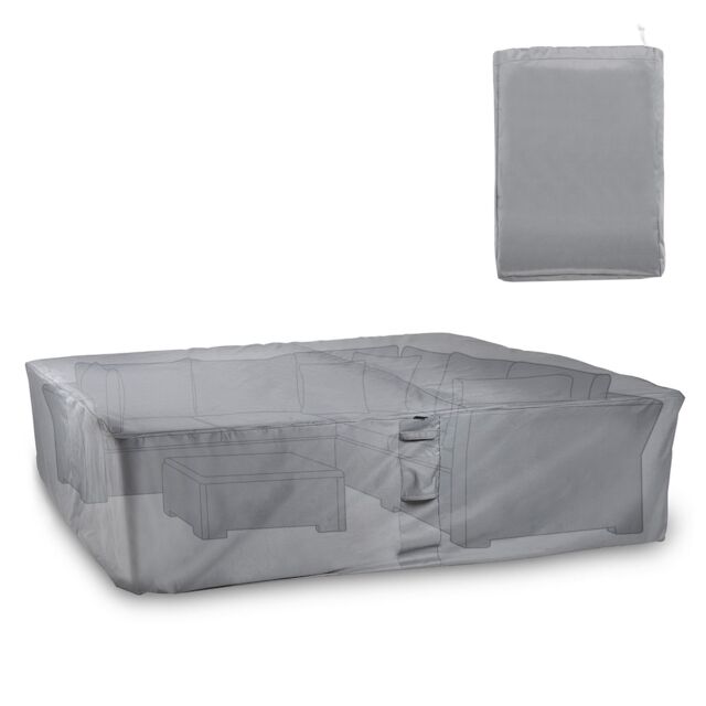 VonHaus Waterproof Garden Furniture Set Cover in Grey - image 1