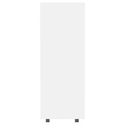 Berkfield Home Wardrobe White 80x40x110 cm Engineered Wood - Size: 80 x 40 x 110 cm - thumbnail 6