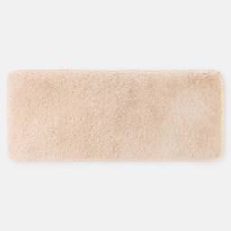 OHS Soft Fluffy Runner Rug Anti-Slip Floor Mat in Stone - Size: 60 cm x 150 cm - thumbnail 5