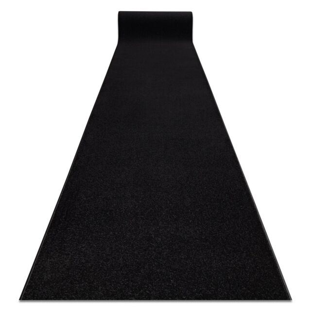 RugsX Karmel Plain Runner in Black - Size: 160 cm x 310 cm - image 1