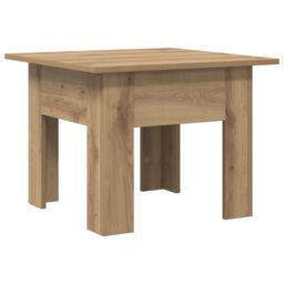 Berkfield Home Coffee Table Artisan oak 55 x 55 x 42 cm Engineered wood in Brown - thumbnail 2