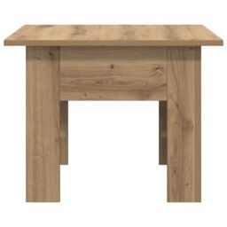 Berkfield Home Coffee Table Artisan oak 55 x 55 x 42 cm Engineered wood in Brown - thumbnail 6