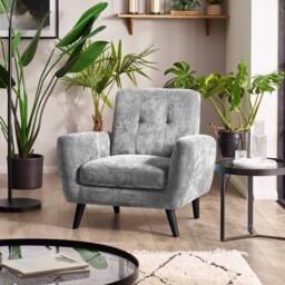 Cheshire Premium Stylish Monza 3 Seater Sofa in Dove in Grey - thumbnail 2