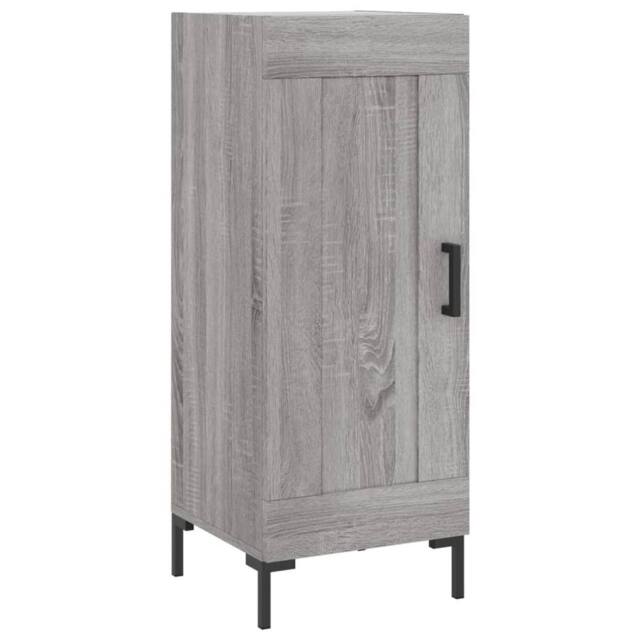 Berkfield Home Sideboard Grey Sonoma 34.5x34x90 cm Engineered Wood - image 1