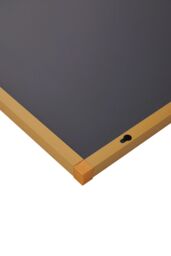 H&O Direct 40x150cm Modern Slim Frame Floor Standing Full Length Mirror in Gold - Size: 40x150 cm - thumbnail 6