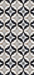 Artsy Mats Maroc Black Vinyl Floor Mat 67x145cm - Size: Medium - thumbnail 2