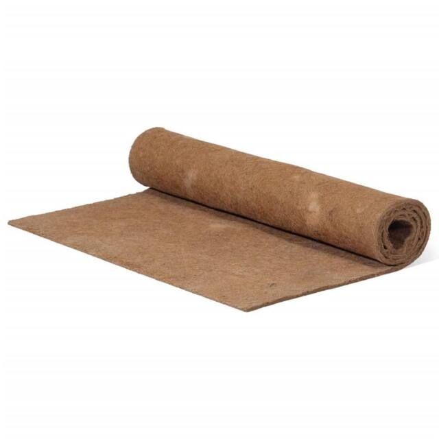 Berkfield Home Mattress Pad 90x200 cm Coir in Brown - image 1