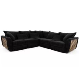 SNUG FURNITURE BIRMINGHAM LTD Atelier 2C2 Large Corner Sofa Set in Black - thumbnail 2