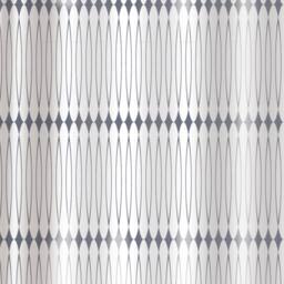 Showerdrape Linea White & Grey Shower Curtain - thumbnail 4
